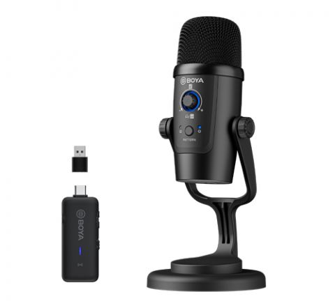 BOYA BY-PM500W WIRED/WIRELESS DUAL FUNCTION MICROPHONE