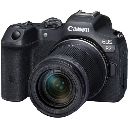 CANON EOS R7 MIRRORLESS CAMERA + RF-S 18-150MM F3.5-6.3 IS STM LENS