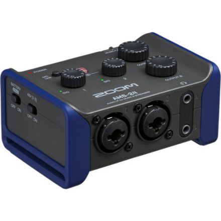 ZOOM AMS-24 2x4 USB AUDIO INTERFACE FOR MUSIC AND STREAMING