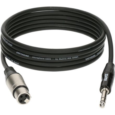KLOTZ GRG1FP03.0 MICROPHONE CABLE WITH XLR TO JACK (3 METER)