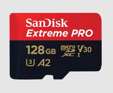 SANDISK EXTREME PRO MICRO SDXC 128GB UHS-1 MEMORY CARD 200/90MB/S