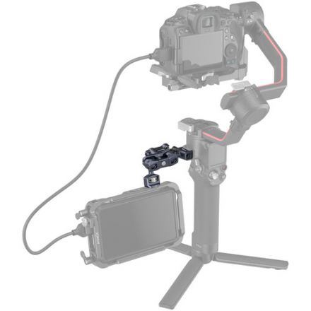 SMALLRIG 3875 MAGIC ARM WITH DUAL BALL HEADS (1/4''-20 SCREW AND NATO CLAMP)