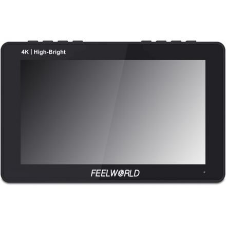 FEELWORLD F5 PROX 5.5" 4K 1600NIT HIGH BRIGHT ON-CAMERA FIELD MONITOR F970 INSTALL AND POWER KIT