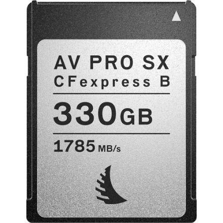 ANGELBIRD AVP330CFXBSX 330GB AV PRO CFEXPRESS 2.0 TYPE B SX MEMORY CARD