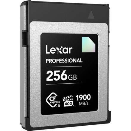 LEXAR 256GB PROFESSIONAL CFEXPRESS TYPE-B CARD UP TO 1900MB/S READ 1700MB/S WRITE VPG 400