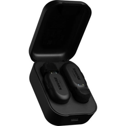 SHURE MV-TWO-Z6 TWO WIRELESS LAVS TO PHONE CHARGE CASE 