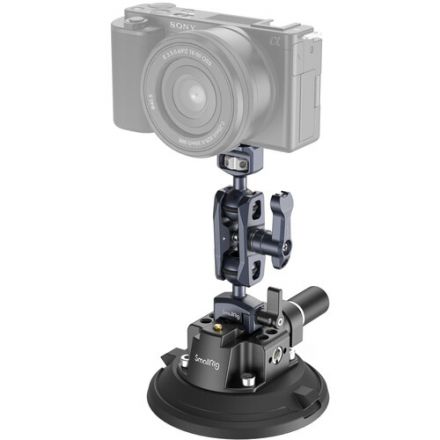 SMALLRIG 4236B 4'' SUCTION CUP CAMERA MOUNT KIT FOR VEHICLE SHOOTING