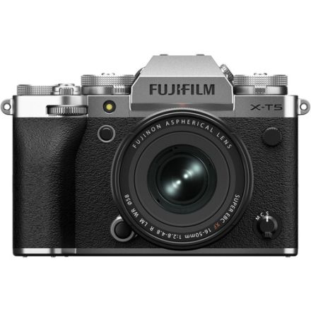 FUJIFILM X-T5S MIRRORLESS CAMERA WITH 16-50MM LENS KIT (SILVER)