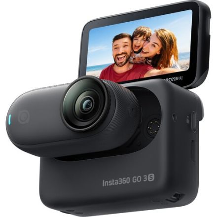 INSTA360 I04CINSAATAA GO 3S ACTION CAMERA (128GB, MIDNIGHT BLACK)