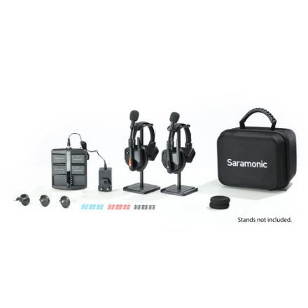 SARAMONIC WITALK9 WT2S FULL- DUPLEX WIRELESS INTERCOM HEADSET SYSTEM