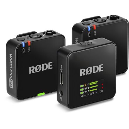 RODE WIGOIII WIRELESS GO COMPACT  MICROPHONE SYSTEM (GEN-3)