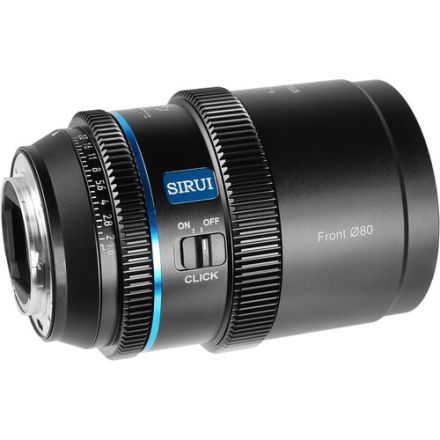 SIRUI 40AF133X-E 40MM T1.8 1.33X AF ANAMORPHIC E MOUNT (BLUE FLARE)