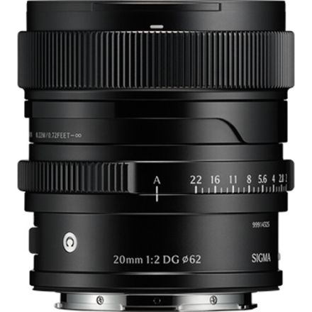 SIGMA AF 20MM F/2 DG (C) (BK) F/SE