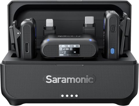 SARAMONIC BLINK500B2+ 4-IN-1 WIRELESS MICROPHONE SYSTEM