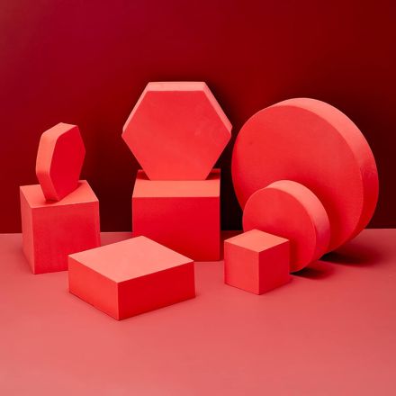 VALIDO OT-G8 EVA FOAM GEOMETRY 8 PCS SET (RED)