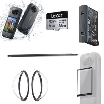 INSTA360 X4 360° 8K CAMERA SUMMER BUNDLE 05