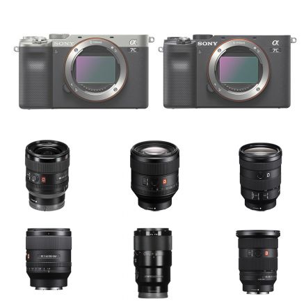 Create Your Own A7C Silver   with Sony Lens Bundle 