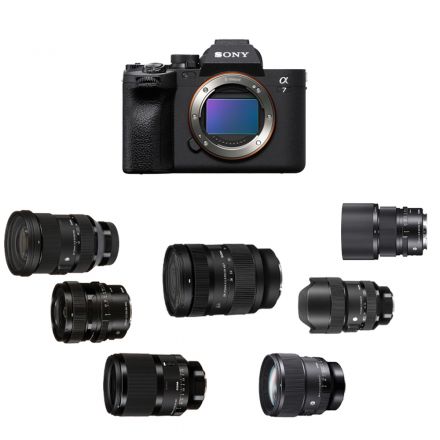 Create Your Own Sony A7M4+SIgma Lens Kits