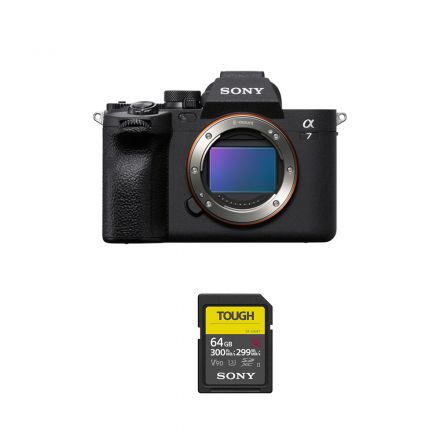 SONY A7R IVA  CAMERA (BODY ONLY) + SONY 64GB TOUGH SERIES UHS-II