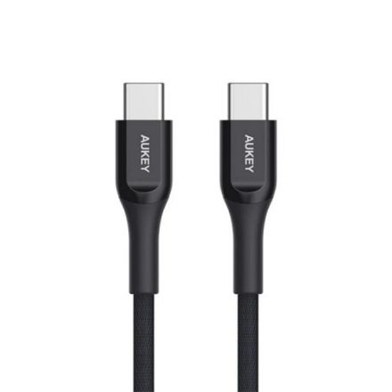 AUKEY CB-AKC3 BLACK IMPULSE TITAN CC KEVLAR CORE USB-C TO USB-C CABLE ( 1.2M / 3.9FT )