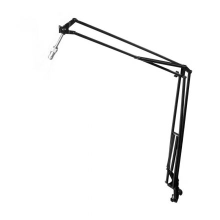 BESPECO MSRA10 DESK MICROPHONE STAND WITH FLEXIBLE ARM FOR STUDIOS