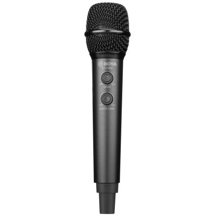 BOYA BY-HM2 DIGITAL CARDIOID CONDENSER ELECTRET HANDHELD MICROPHONE FOR IOS/ANDROID/MAC/WINDOWS