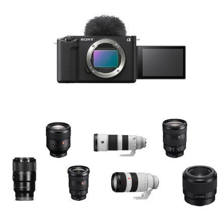 Create Your Own Sony ZV E1B w/ Sony Lens Bundle