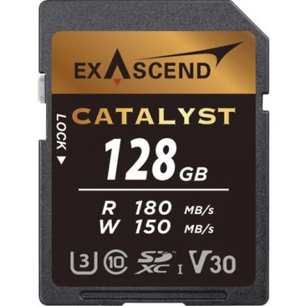 EXASCEND EX128GSDU1 128GB CATALYST UHS-I SDXC MEMORY CARD