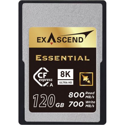EXASCEND EXPC3EA120GB 120GB EXASCEND ESSENTIAL SERIES CFEXPRESS TYPE A CARD