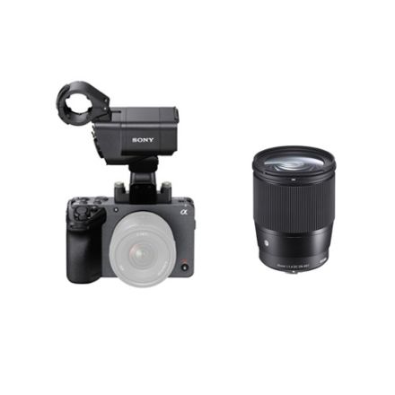 SONY ILME-FX30  WITH XLR HANDLE + SIGMA LENS BUNDLE _02