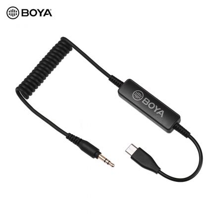 BOYA 35C-USB C 3.5MM TO USB TYPE-C CONNECTOR AUDIO CABLE