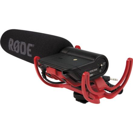 RODE VMR VIDEOMIC WITH RYCOTE LYRE SUSPENSION SYSTEM