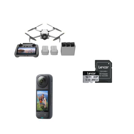 Mini 4 pro combo plus + Insta360 X4