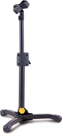 HERCULES STANDS MS300B LOW PROFILE STRAIGHT MICROPHONE STAND WITH EZ MIC CLIP