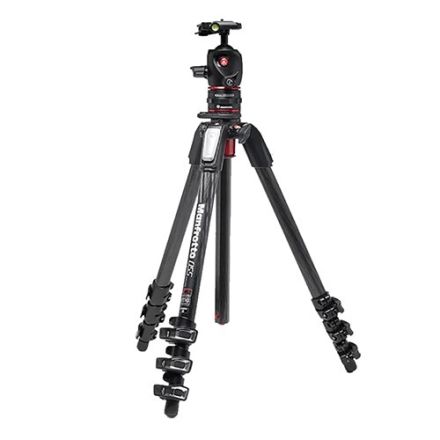 MANFROTTO MK055CXPRO4BHQR 055 CARBON FIBERF KIT 4 SECT BALL W/ QUICK-RELEASE