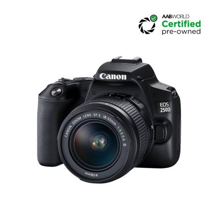 USED CANON 250D WITH 18-55MM LENS CD3SH1BA1CH1BO0_00
