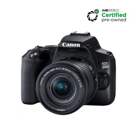 USED CANON 250D WITH 18-55MM LENS CD3SH1BA1CH1BO0_11