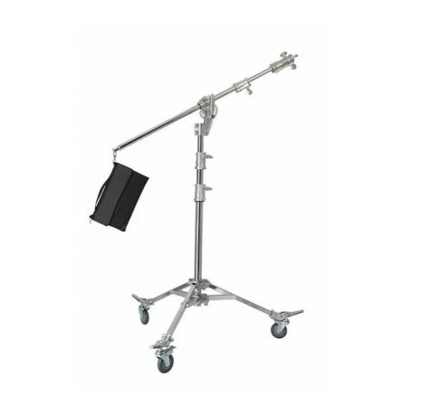 VALIDO FORTIS CHROME-PLATED STEEL BOOM STAND