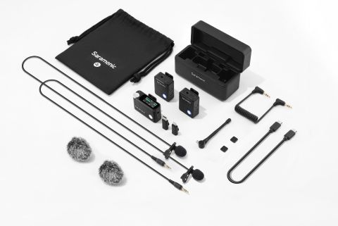 SARAMONIC ULTRA 03 BLACK WITH 2LAVALIER MICS