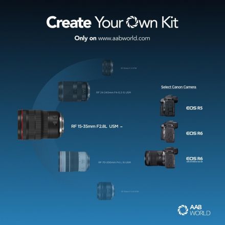 Create Your Own Canon R6w/24-105 + RF Lens Bundle