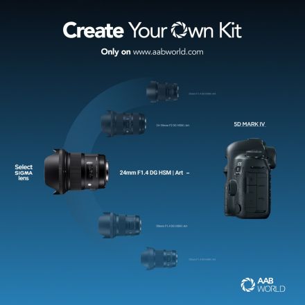 Create You Own Canon 5D IV    w/ Sigma Lens Kit Bundle