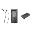 NANLITE CN-58 2-IN-1 RECIPRICAL BATTERY CHARGER+PROMAGE NPF750/770 VIDEO LIGHT BATTERY