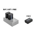 SmallRig Battery Offer Buy 2 Get 1 free NP-FZ100