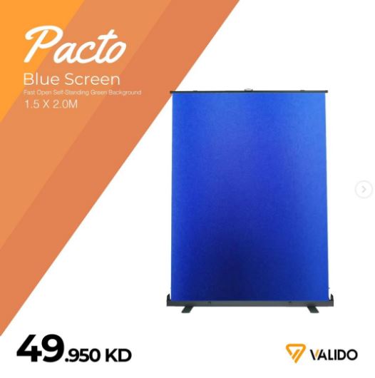 VALIDO PACTO BLUE SCREEN 1.5 X 2.0M